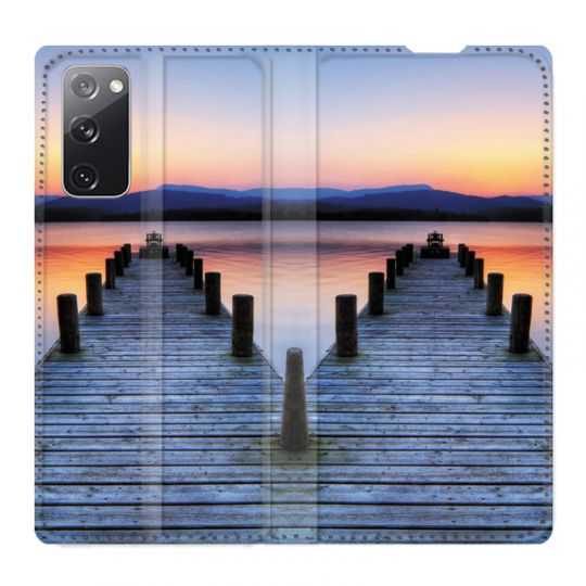 Housse Cuir Portefeuille Pour Samsung Galaxy S20 FE / S20FE Ponton