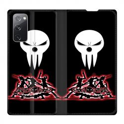 Housse Cuir Portefeuille Pour Samsung Galaxy S20 FE / S20FE Manga Soul Eater Noir