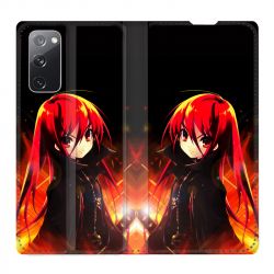 Housse Cuir Portefeuille Pour Samsung Galaxy S20 FE / S20FE Manga Shana