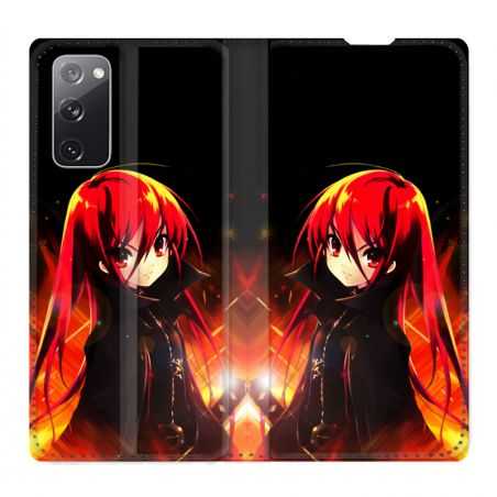 Housse Cuir Portefeuille Pour Samsung Galaxy S20 FE / S20FE Manga Shana