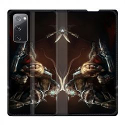Housse Cuir Portefeuille Pour Samsung Galaxy S20 FE / S20FE Manga Fullmetal Alchemist Frere
