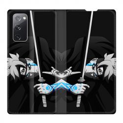 Housse Cuir Portefeuille Pour Samsung Galaxy S20 FE / S20FE Manga Boruto Epée