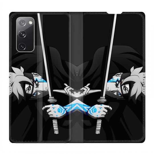 Housse Cuir Portefeuille Pour Samsung Galaxy S20 FE / S20FE Manga Boruto Epée