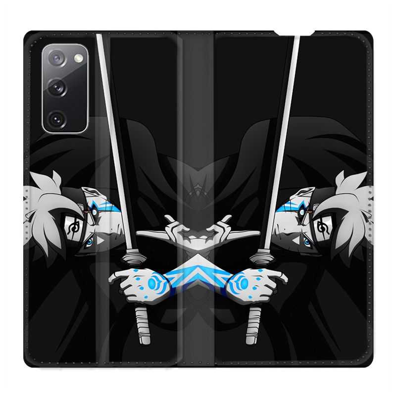 Housse Cuir Portefeuille Pour Samsung Galaxy S20 FE / S20FE Manga Boruto Epée