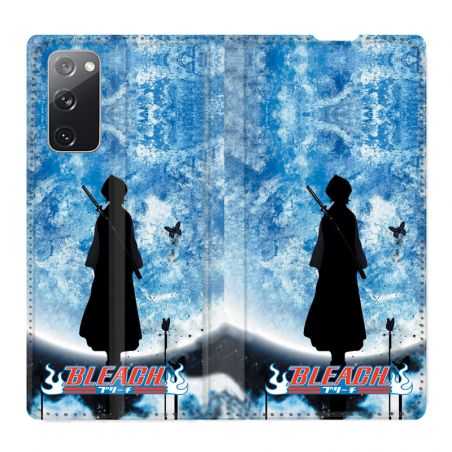 Housse Cuir Portefeuille Pour Samsung Galaxy S20 FE / S20FE Manga Bleach Lune