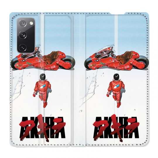 Housse Cuir Portefeuille Pour Samsung Galaxy S20 FE / S20FE Manga Akira Affiche