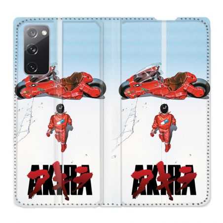 Housse Cuir Portefeuille Pour Samsung Galaxy S20 FE / S20FE Manga Akira Affiche