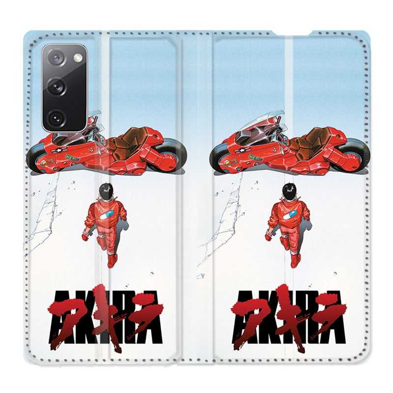 Housse Cuir Portefeuille Pour Samsung Galaxy S20 FE / S20FE Manga Akira Affiche