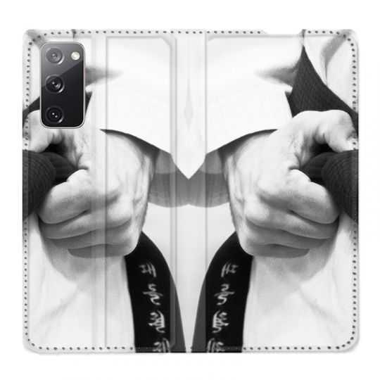 Housse Cuir Portefeuille Pour Samsung Galaxy S20 FE / S20FE Judo Kimono