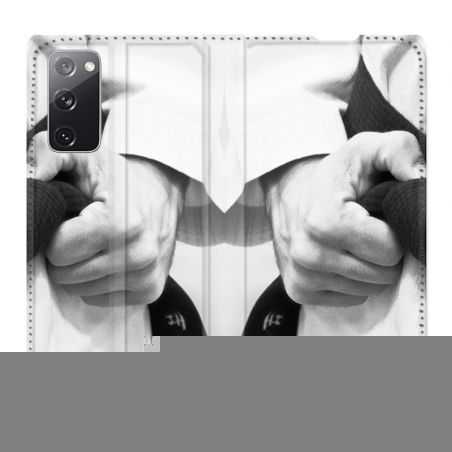 Housse Cuir Portefeuille Pour Samsung Galaxy S20 FE / S20FE Judo Kimono