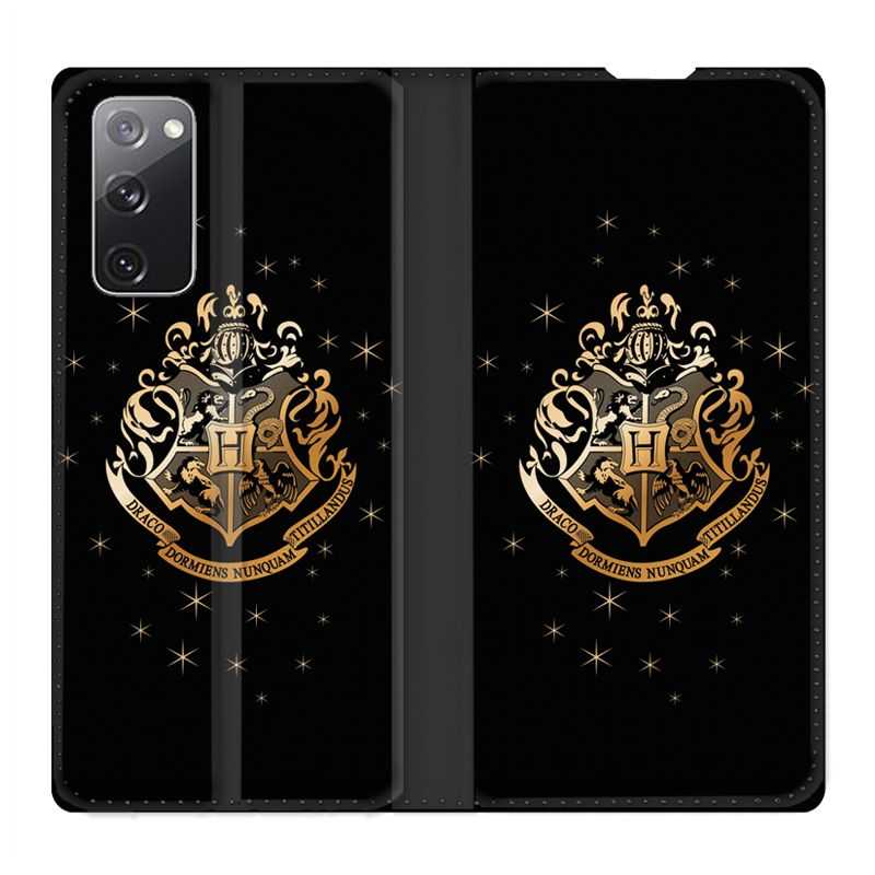 Housse Cuir Portefeuille Pour Samsung Galaxy S20 FE / S20FE WB License Harry Potter Poudlard