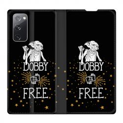 Housse Cuir Portefeuille Pour Samsung Galaxy S20 FE / S20FE WB License Harry Potter Dobby Free N