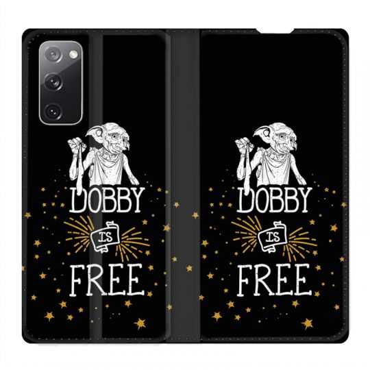 Housse Cuir Portefeuille Pour Samsung Galaxy S20 FE / S20FE WB License Harry Potter Dobby Free N