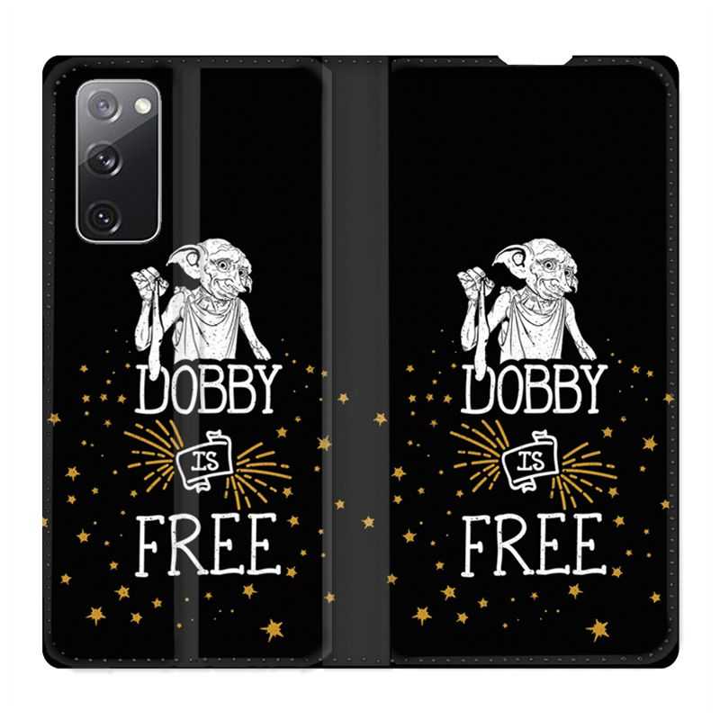 Housse Cuir Portefeuille Pour Samsung Galaxy S20 FE / S20FE WB License Harry Potter Dobby Free N