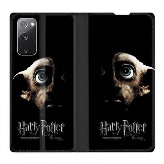 Housse Cuir Portefeuille Pour Samsung Galaxy S20 FE / S20FE WB License Harry Potter Hollows Dobby