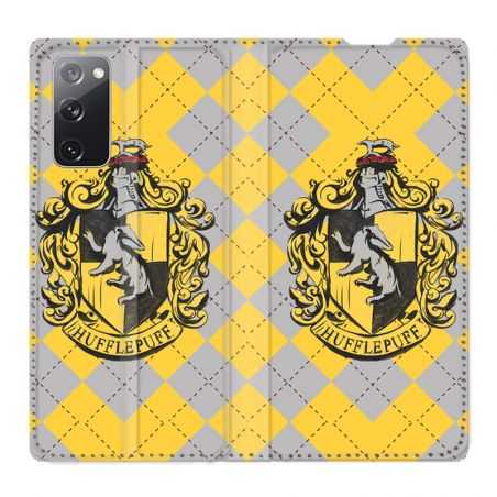 Housse Cuir Portefeuille Pour Samsung Galaxy S20 FE / S20FE WB License Harry Potter Hufflepuff