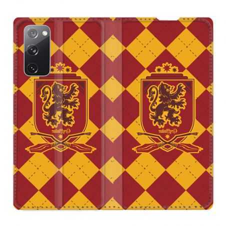 Housse Cuir Portefeuille Pour Samsung Galaxy S20 FE / S20FE WB License Harry Potter Griffindor