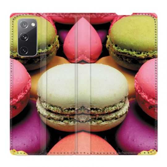 Housse Cuir Portefeuille Pour Samsung Galaxy S20 FE / S20FE Macaron
