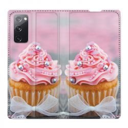 Housse Cuir Portefeuille Pour Samsung Galaxy S20 FE / S20FE Cupcake