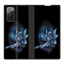 Housse Cuir Portefeuille Pour Samsung Galaxy S20 FE / S20FE Fee Bleu