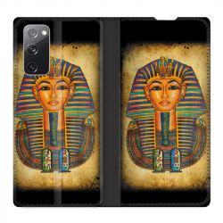 Housse Cuir Portefeuille Pour Samsung Galaxy S20 FE / S20FE Egypte Pharaon