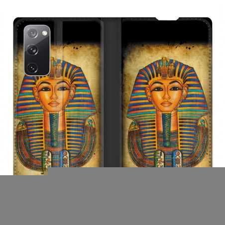 Housse Cuir Portefeuille Pour Samsung Galaxy S20 FE / S20FE Egypte Pharaon