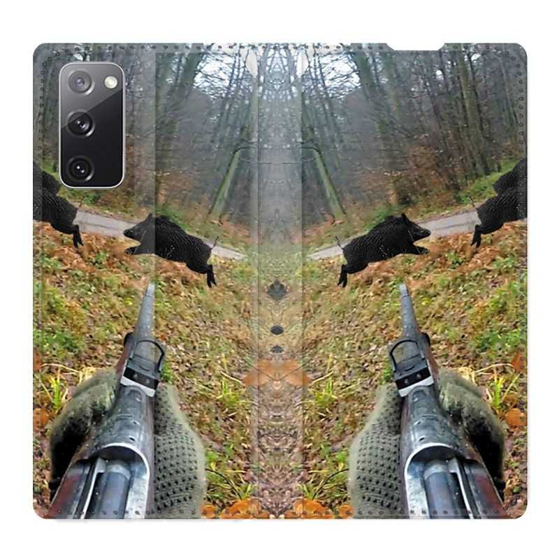 Housse Cuir Portefeuille Pour Samsung Galaxy S20 FE / S20FE Chasse Vision Tir
