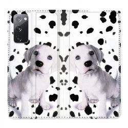 Housse Cuir Portefeuille Pour Samsung Galaxy S20 FE / S20FE Chien Dalmatien