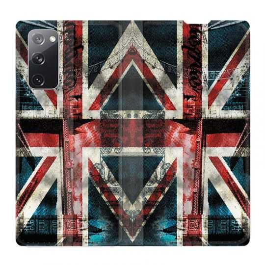 Housse Cuir Portefeuille Pour Samsung Galaxy S20 FE / S20FE Angleterre UK Jean's