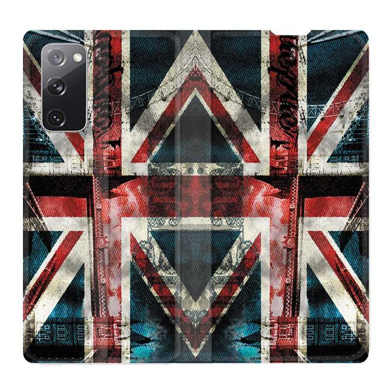 Housse Cuir Portefeuille Pour Samsung Galaxy S20 FE / S20FE Angleterre UK Jean's