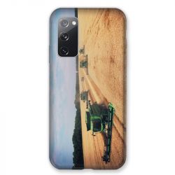 Coque Pour Samsung Galaxy S20 FE / S20FE Agriculture Moissonneuse
