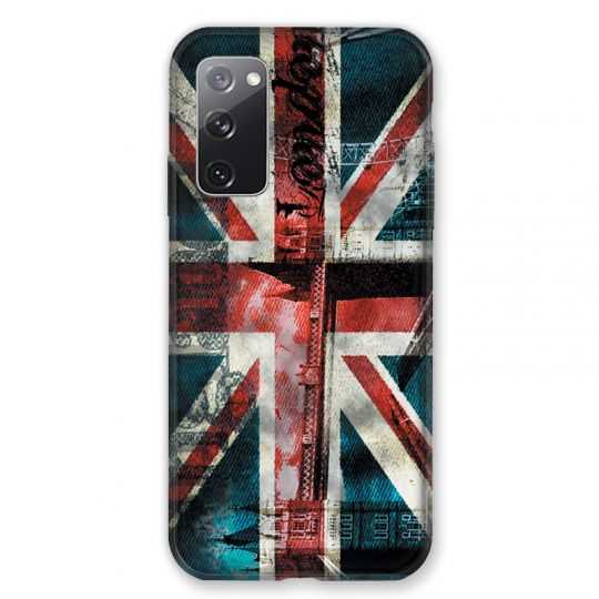 Coque Pour Samsung Galaxy S20 FE / S20FE Angleterre UK Jean's