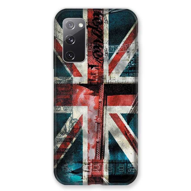 Coque Pour Samsung Galaxy S20 FE / S20FE Angleterre UK Jean's