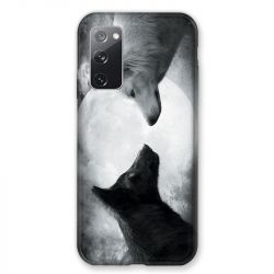 Coque Pour Samsung Galaxy S20 FE / S20FE Loup Duo
