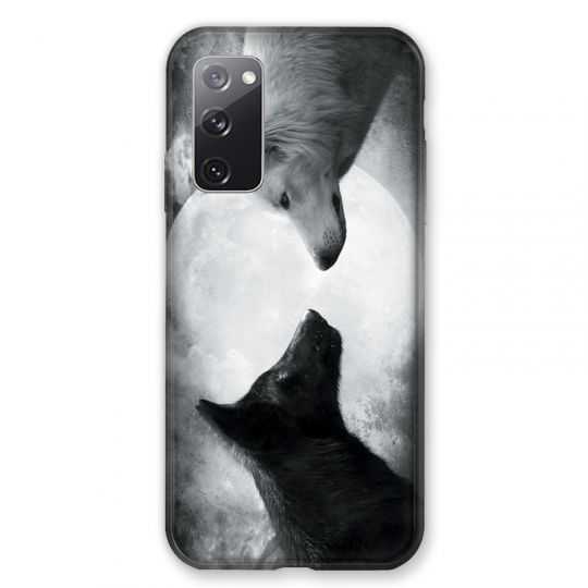 Coque Pour Samsung Galaxy S20 FE / S20FE Loup Duo