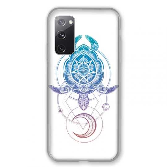 Coque Pour Samsung Galaxy S20 FE / S20FE Animaux Maori Tortue Color