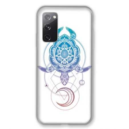 Coque Pour Samsung Galaxy S20 FE / S20FE Animaux Maori Tortue Color