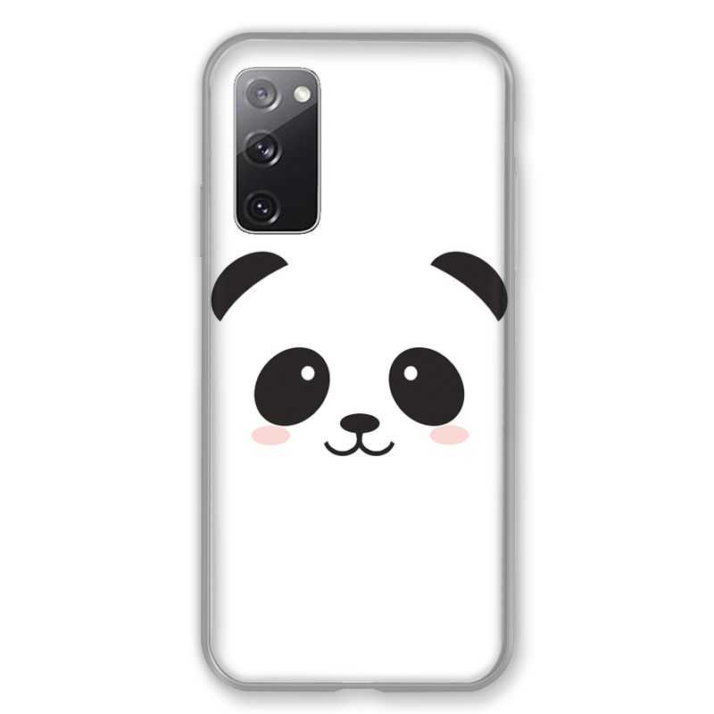 Coque Pour Samsung Galaxy S20 FE / S20FE Panda Blanc
