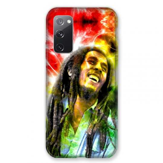 Coque Pour Samsung Galaxy S20 FE / S20FE Bob Marley Color