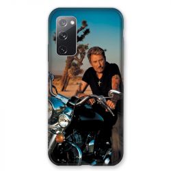 Coque Pour Samsung Galaxy S20 FE / S20FE Johnny Hallyday Moto