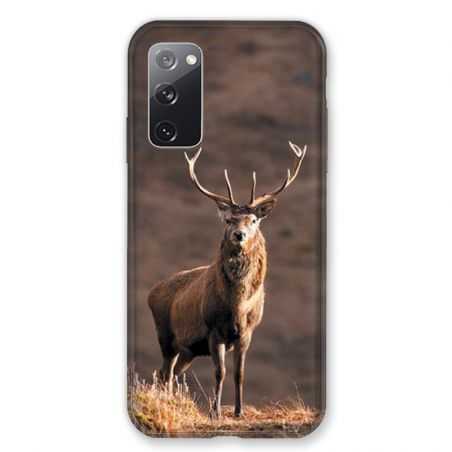 Coque Pour Samsung Galaxy S20 FE / S20FE Chasse Chevreuil Blanc
