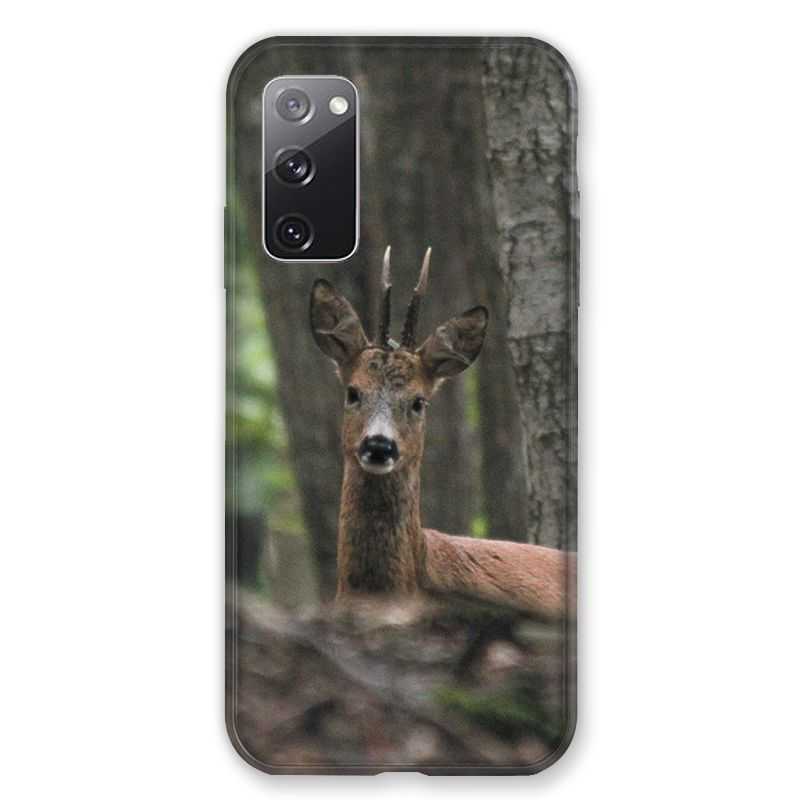 Coque Pour Samsung Galaxy S20 FE / S20FE Chasse Chevreuil Bois