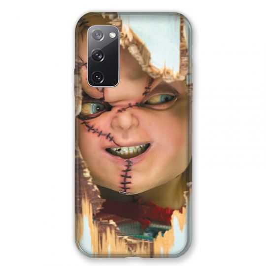 Coque Pour Samsung Galaxy S20 FE / S20FE Chucky Blanc