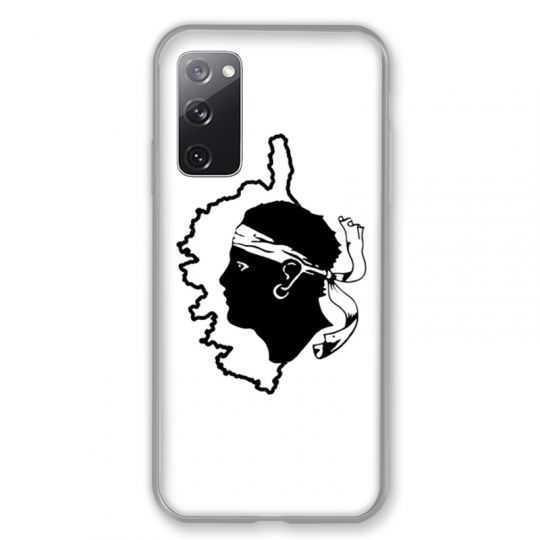 Coque Pour Samsung Galaxy S20 FE / S20FE Corse Blanc
