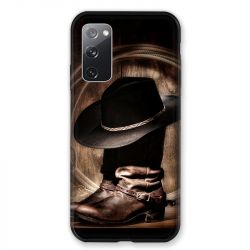 Coque Pour Samsung Galaxy S20 FE / S20FE Cow Boy Chapeau
