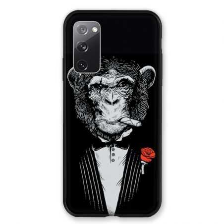 Coque Pour Samsung Galaxy S20 FE / S20FE Decale Singe Mafia