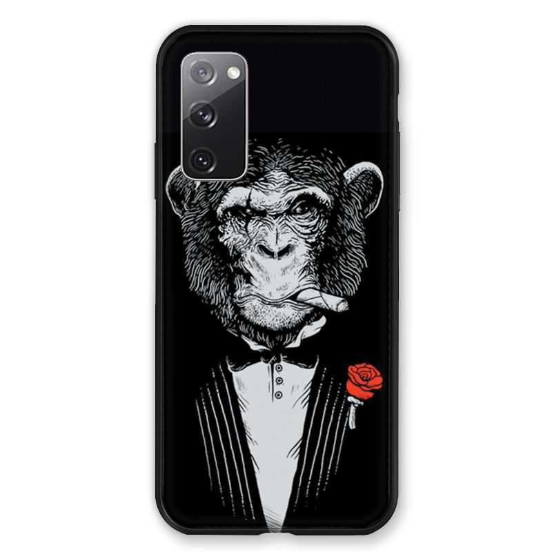 Coque Pour Samsung Galaxy S20 FE / S20FE Decale Singe Mafia