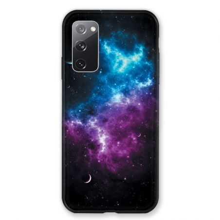 Coque Pour Samsung Galaxy S20 FE / S20FE Univers Bleu Violet