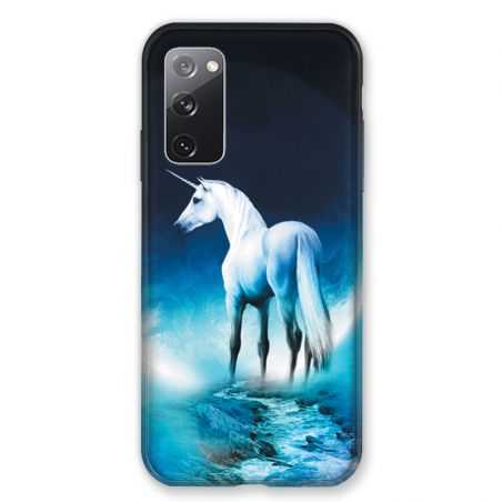 Coque Pour Samsung Galaxy S20 FE / S20FE Licorne Lune