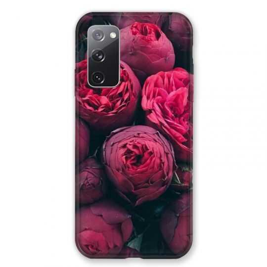 Coque Pour Samsung Galaxy S20 FE / S20FE Fleur Pivoine